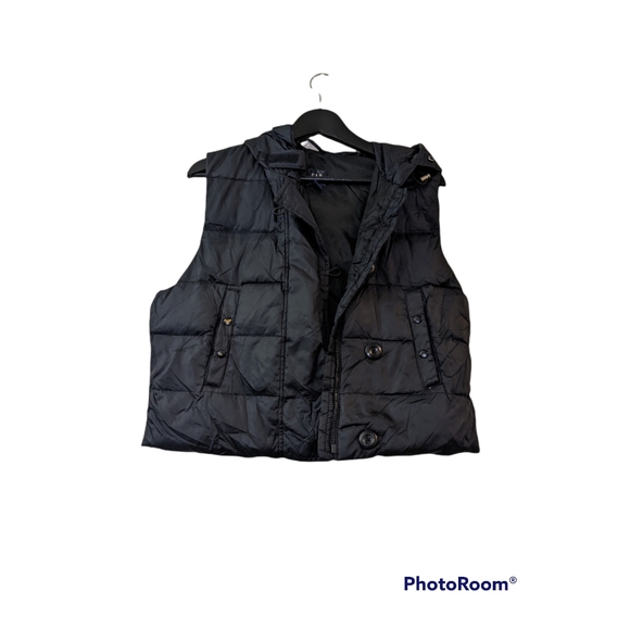 GAP Jackets & Blazers - GAP hooded size L women's winter puffer insulated quilted coat vest
